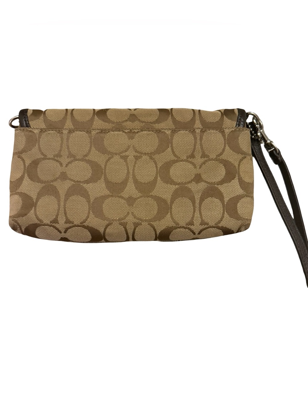 Y2K Vintage Coach - Brown Monogram Mini Bag wristlet - Picture 3 of 10